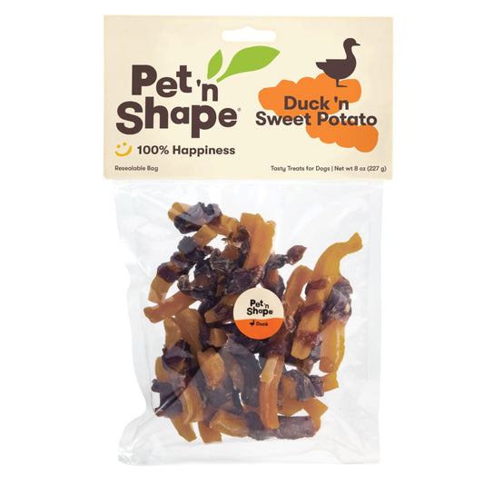 Pet 'N Shape Duck 'n Sweet Potato Dog Treat, 8-oz, Pet 'N Shape
