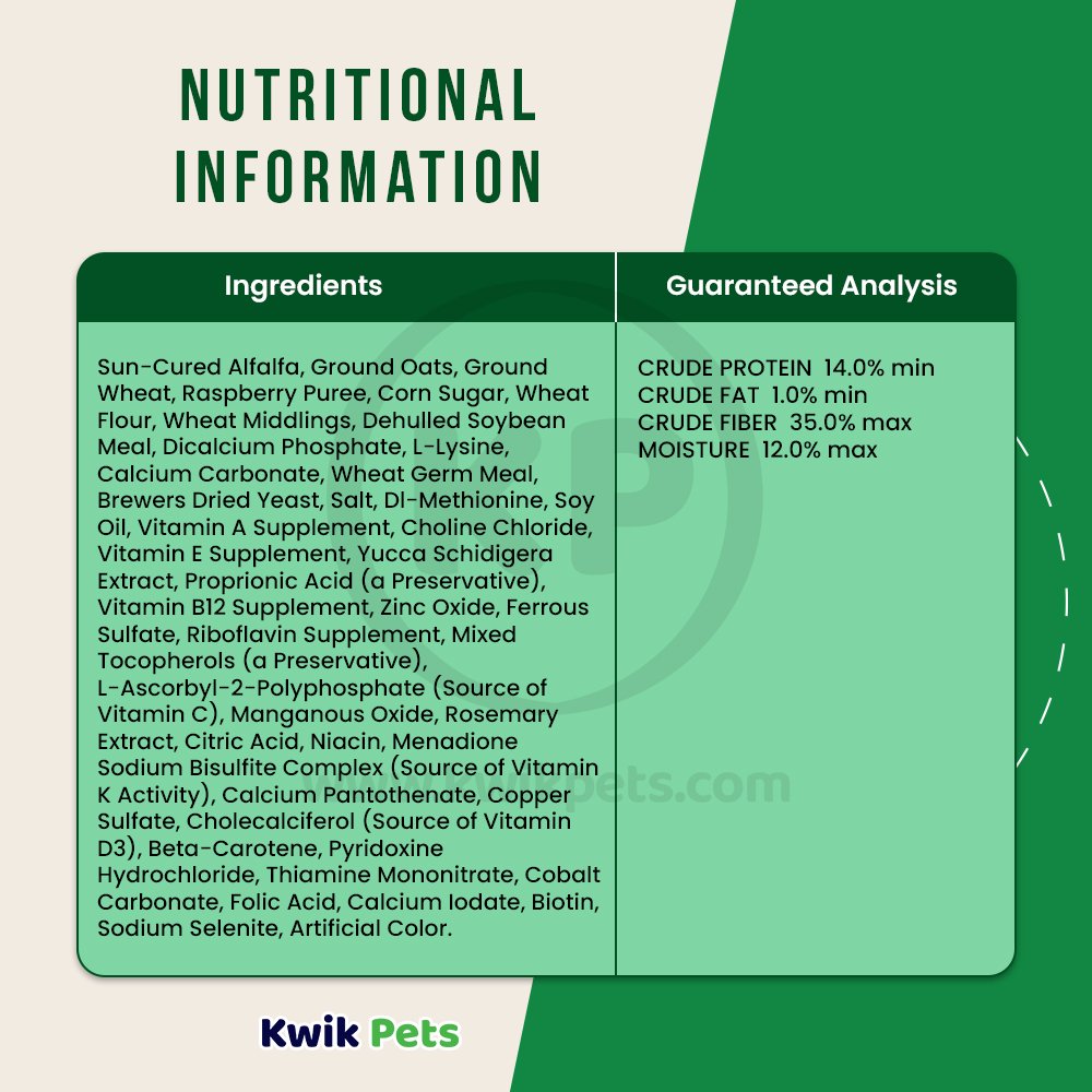 Kaytee Alfalfa Nibblers -- Berry 5-oz, Kaytee