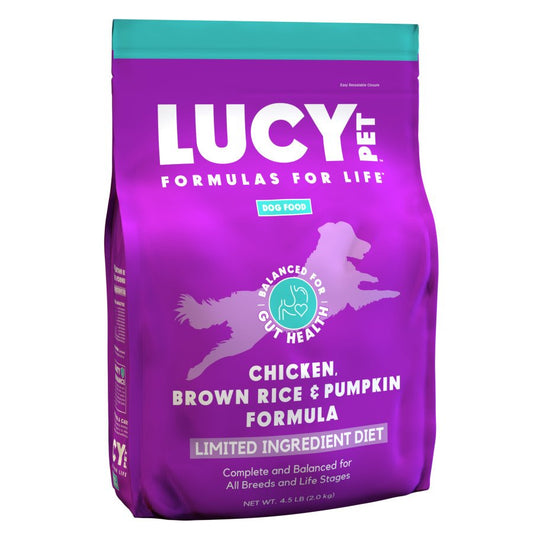 Lucy Pet Dry Dog Food, 4.5 Lb
