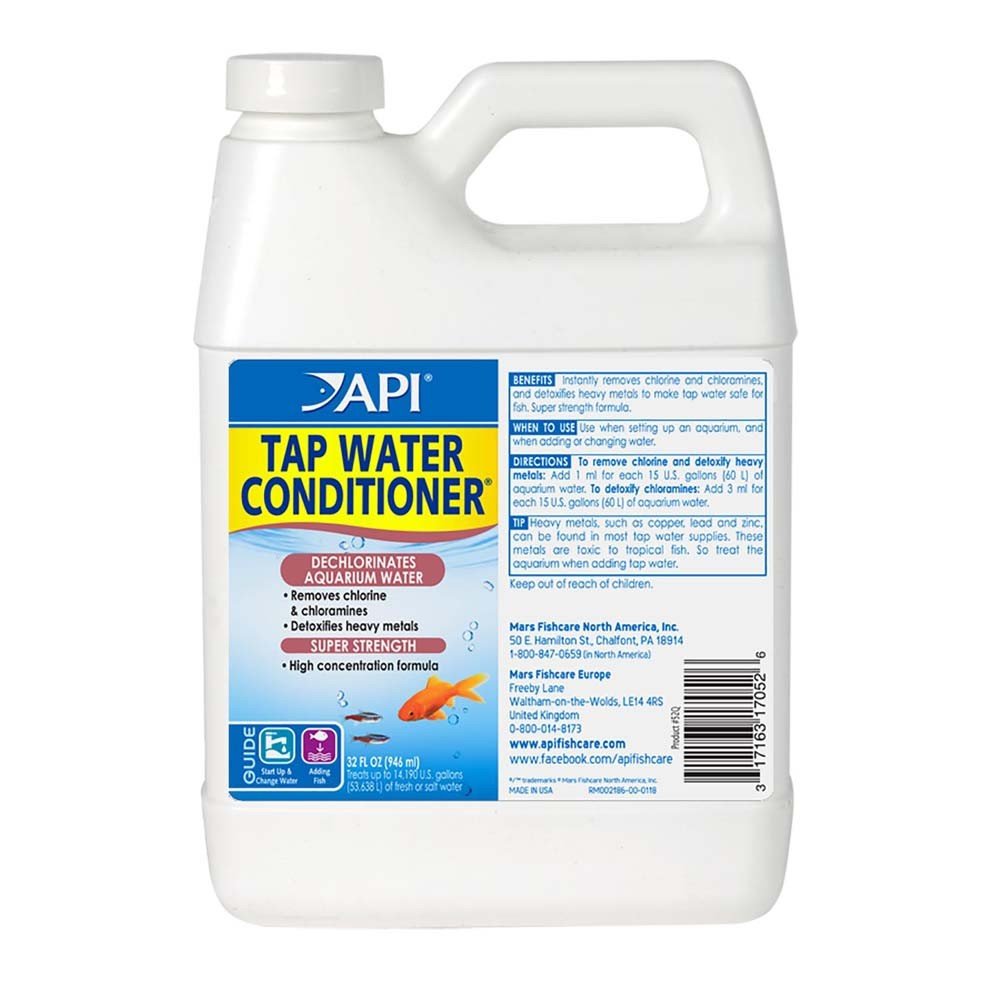 API Tap Water Conditioner,32 oz, API