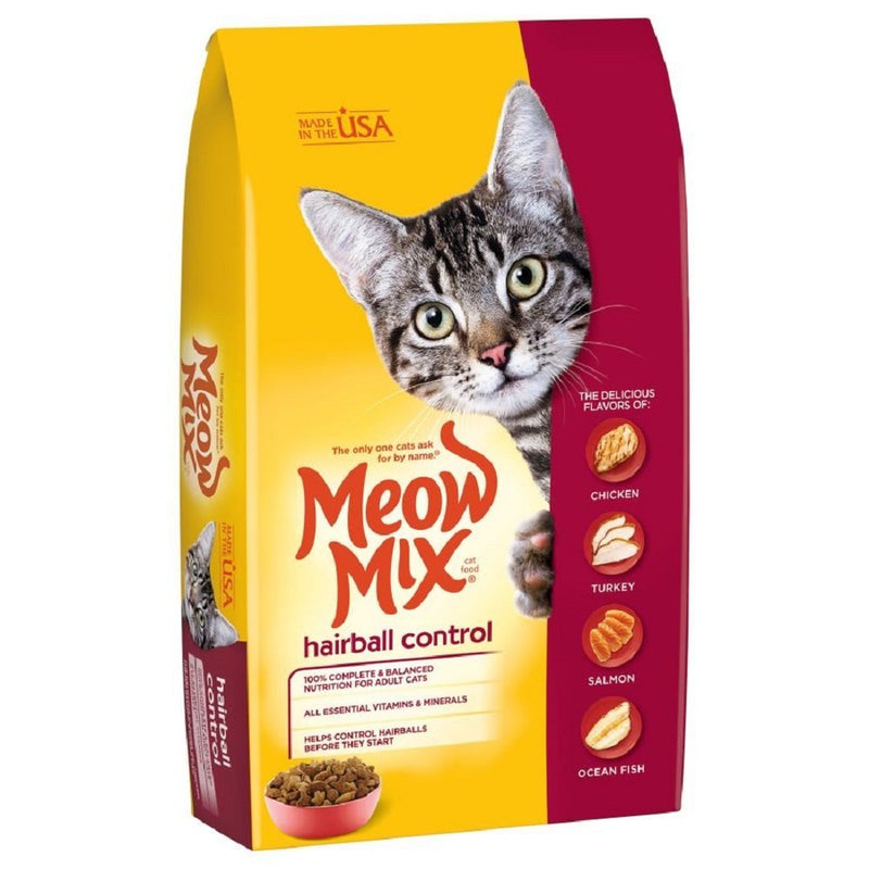 Meow-Mix Hairball Cat Food 3.15 lb - Kwik Pets