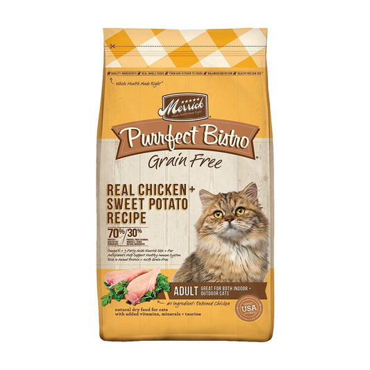 Merrick Cat Purrfect Bistro Grain Free Adult Chicken 4Lb - Kwik Pets