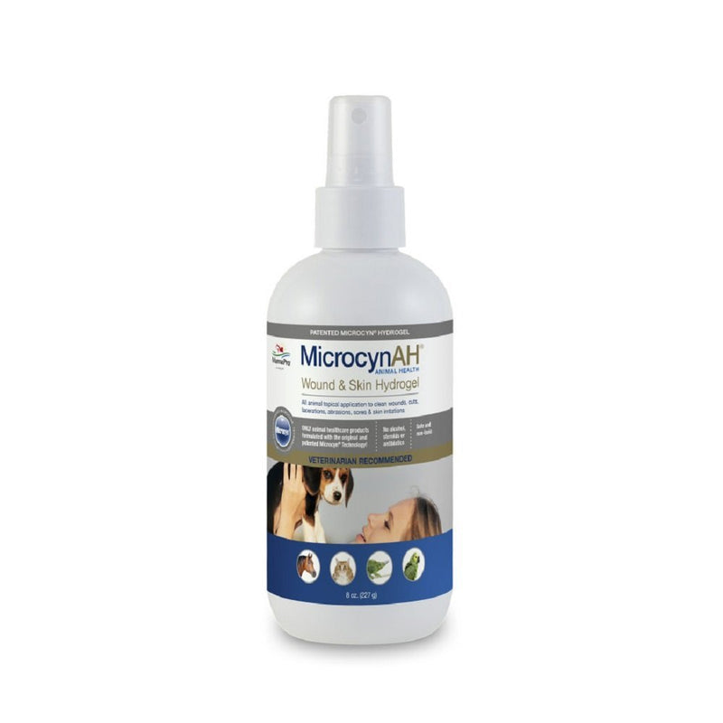 MicrocynAH Wound & Skin Care Hydrogel 8oz - Kwik Pets