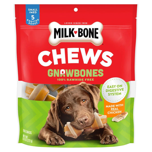Milk-Bone Chicken Knotted Bone Dog Treats 9.6oz - Kwik Pets