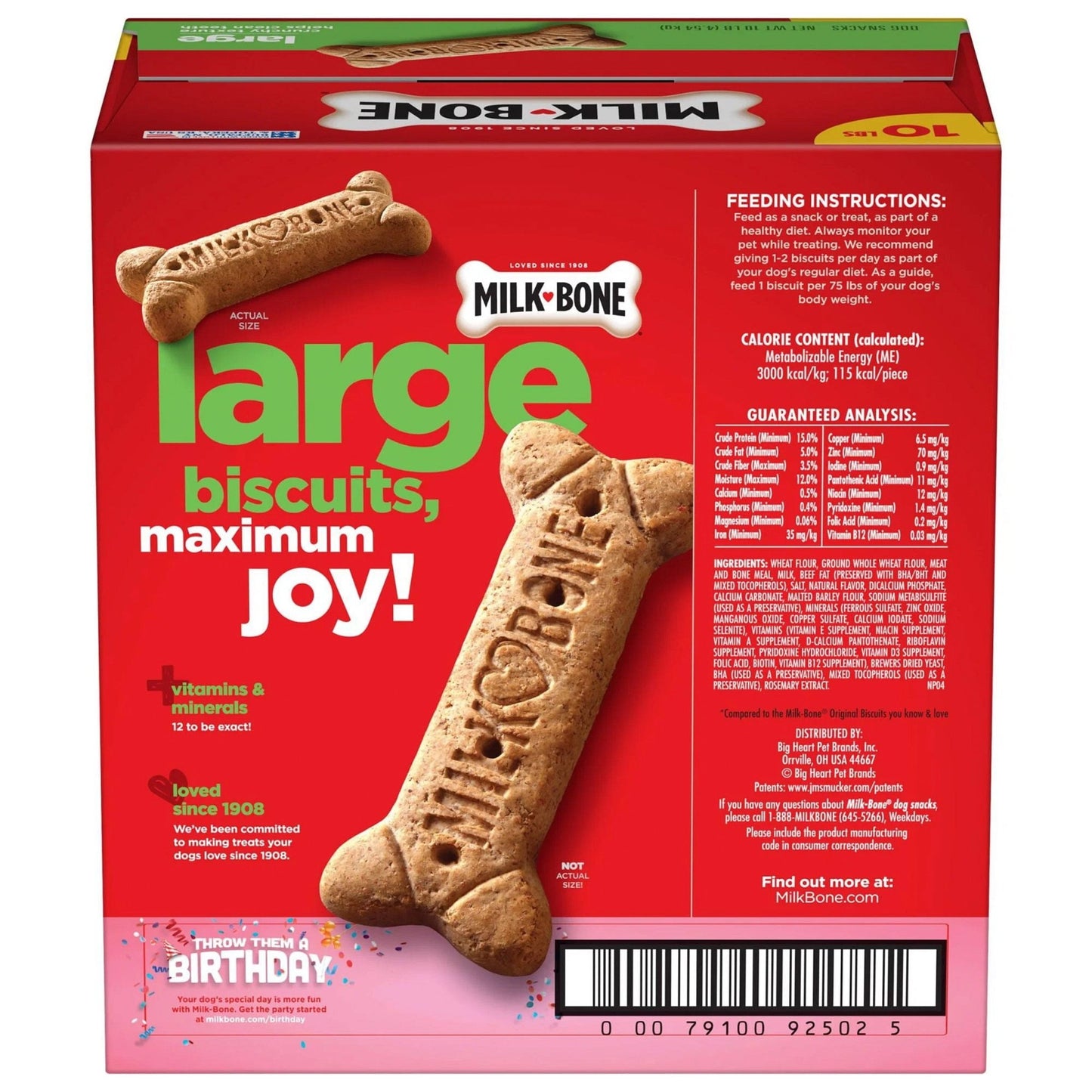 Milk-Bone Dog Biscuits Original, LG, 10 lb - Kwik Pets