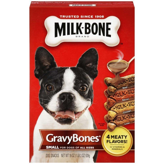 Milk-Bone GravyBones Dog Treats Small Dog 19oz - Kwik Pets