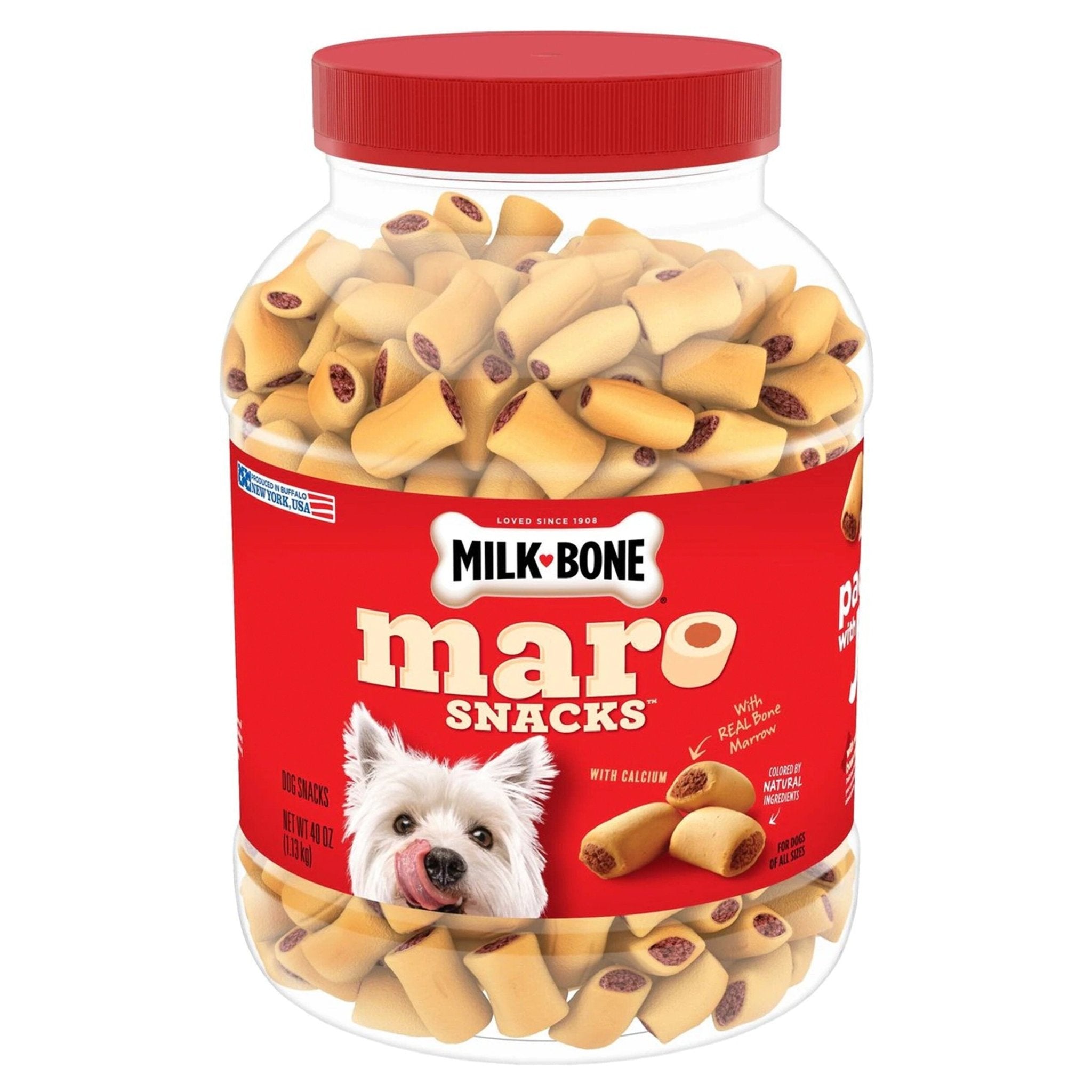 Milk-Bone MaroSnacks Dog Treat 40 oz - Kwik Pets