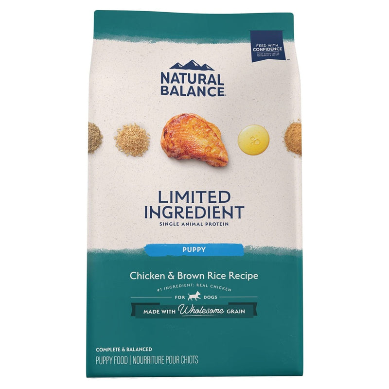 Natural Balance Pet Foods L.I.D. Small Breed Bites Dry Dog Food Chicken & Rice 12 lb - Kwik Pets