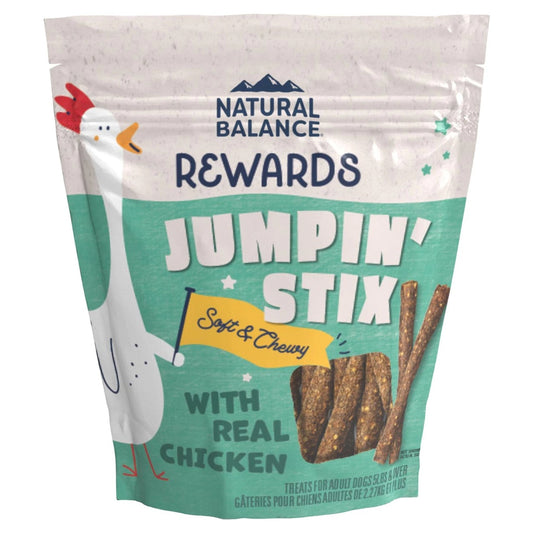 Natural Balance Pet Foods Rewards Jumpin' Stix Dog Treats Chicken, 10 oz - Kwik Pets