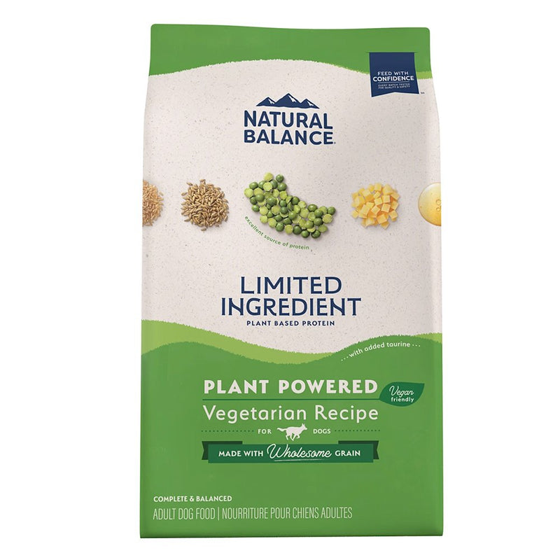 Natural Balance Pet Foods Vegetarian Dry Dog Food Rice, Barley & Potato 14 lb - Kwik Pets