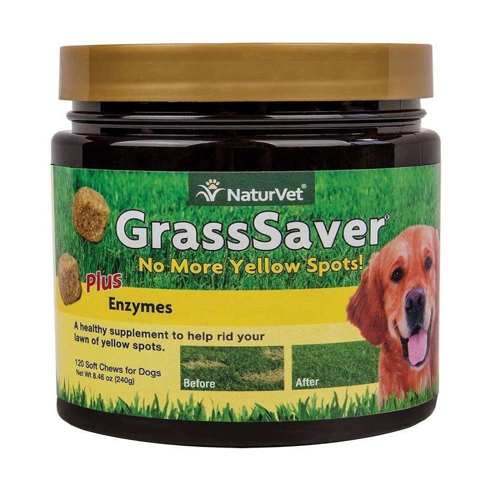 NaturVet GrassSaver Soft Chews 120ct - Kwik Pets