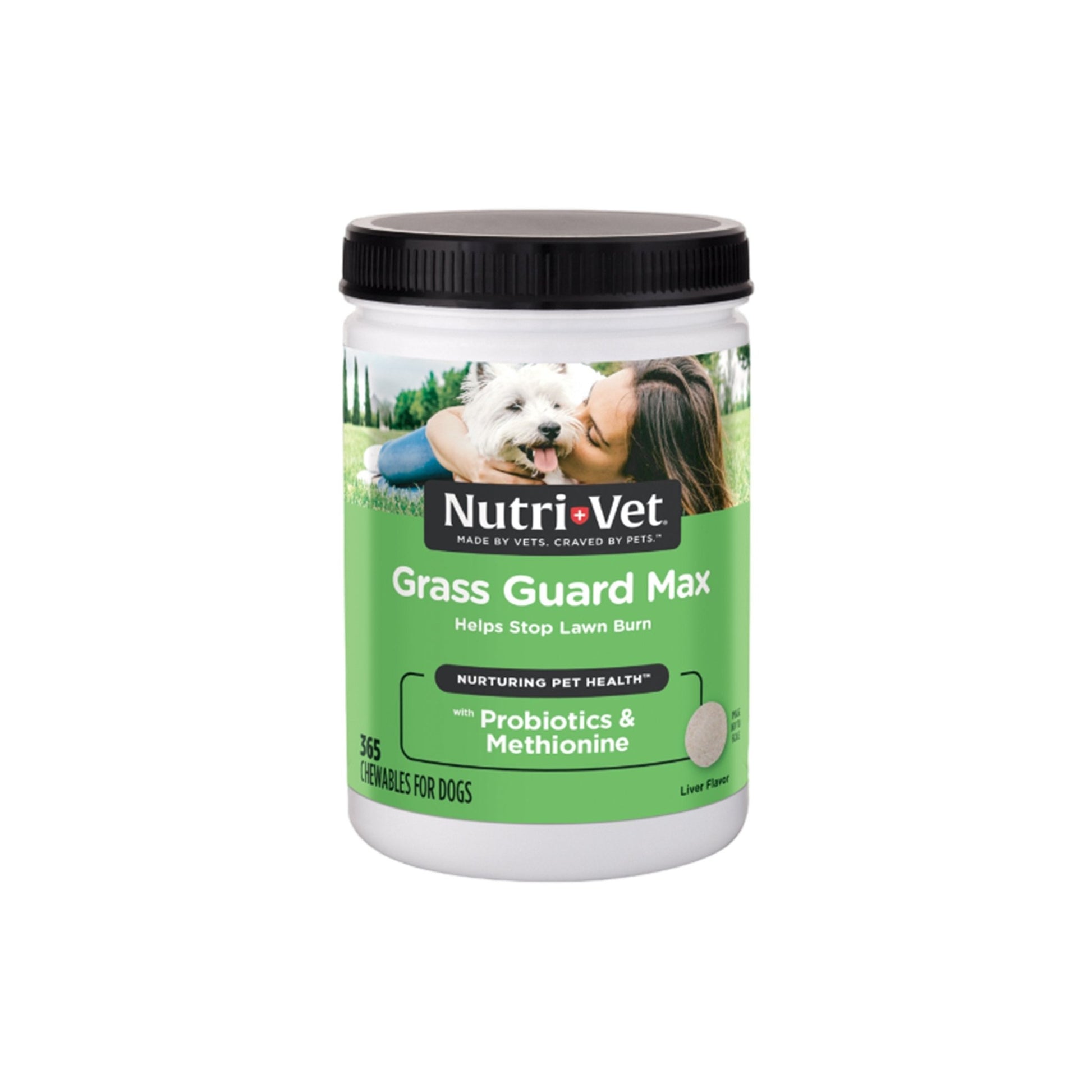 Nutri-Vet Grass Guard Chewable Tablets for Dogs, 365 Count - Kwik Pets
