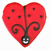 Pawsitively Gourmet Ladybug Heart Dog Cookie Chicken Liver - Kwik Pets