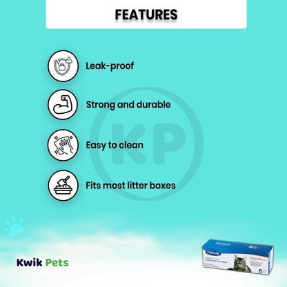 Petmate Cleanstep Liners Jumbo 8pk - Kwik Pets