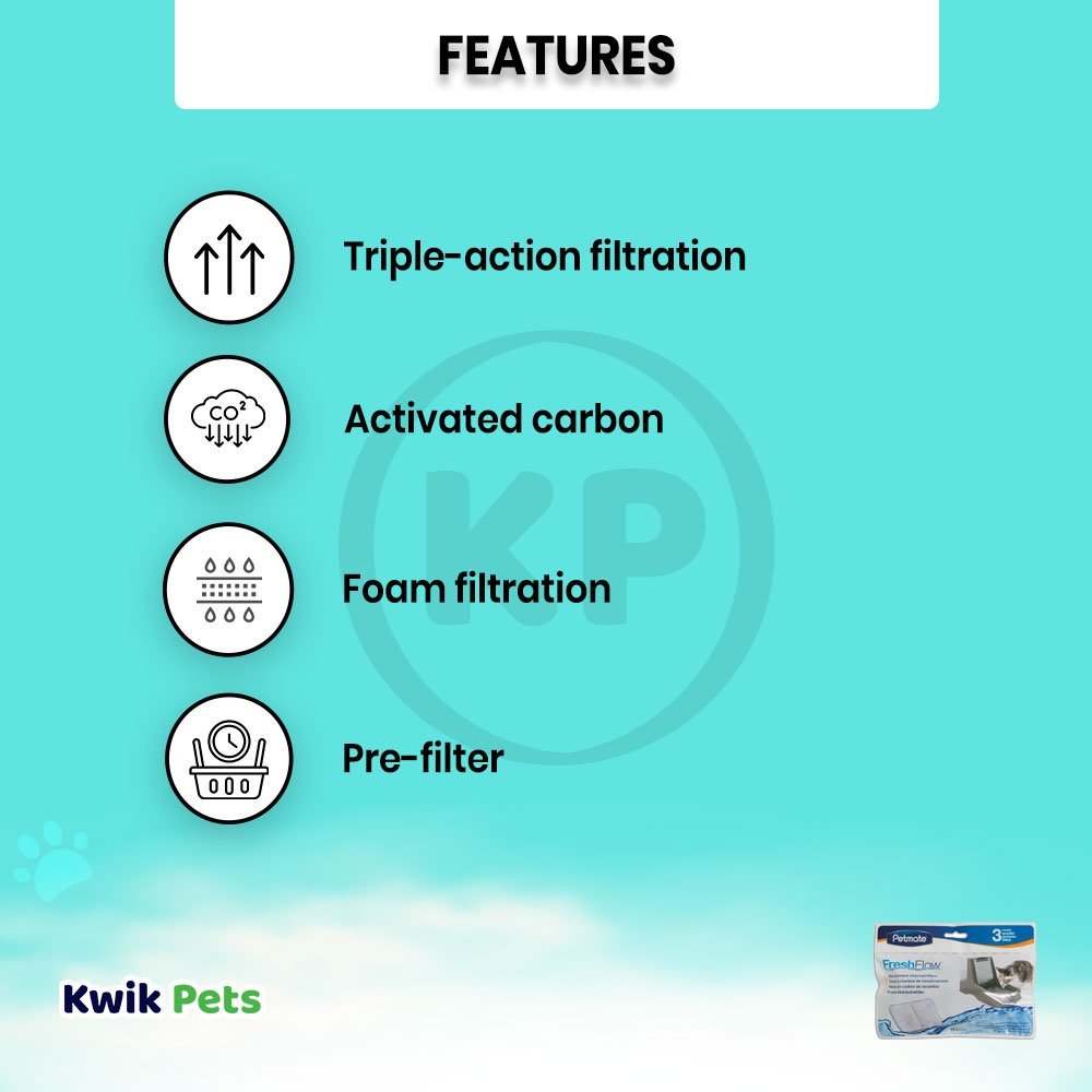 Petmate Fresh Flow 3 Filter - Kwik Pets