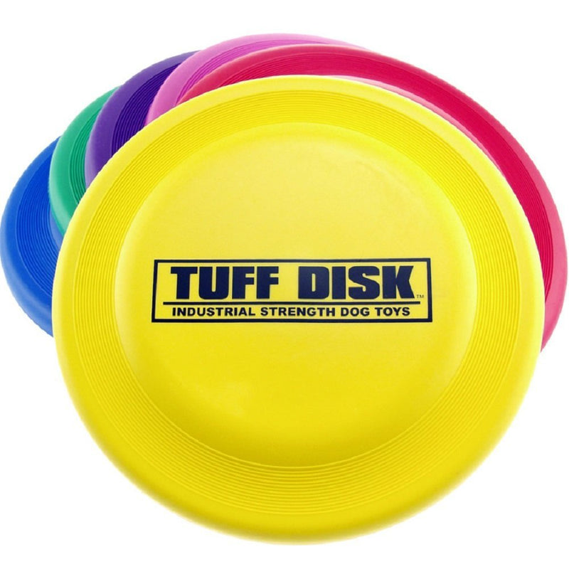 Petsport USA Tuff Disk Dog Toy Assorted, 9 in - Kwik Pets