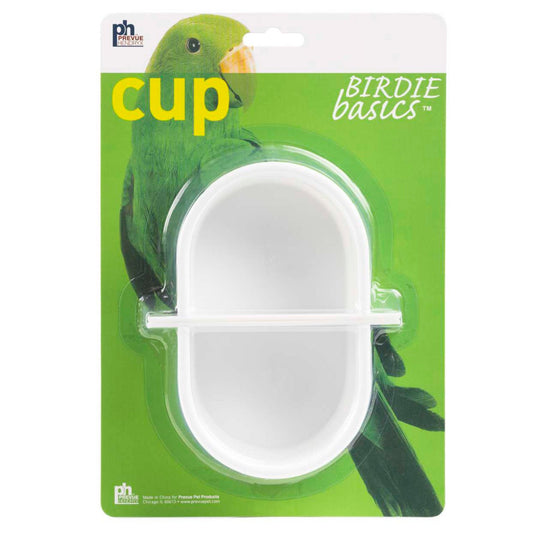 Prevue Pet Products Winged Bird Cage Plastic Cup White - Kwik Pets