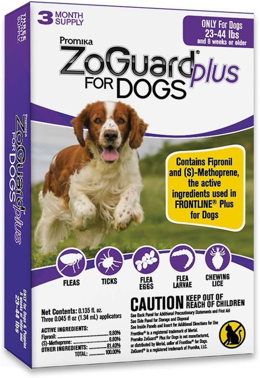 Promika ZoGuard Plus for Dogs (23-44 lbs) 3pk - Kwik Pets