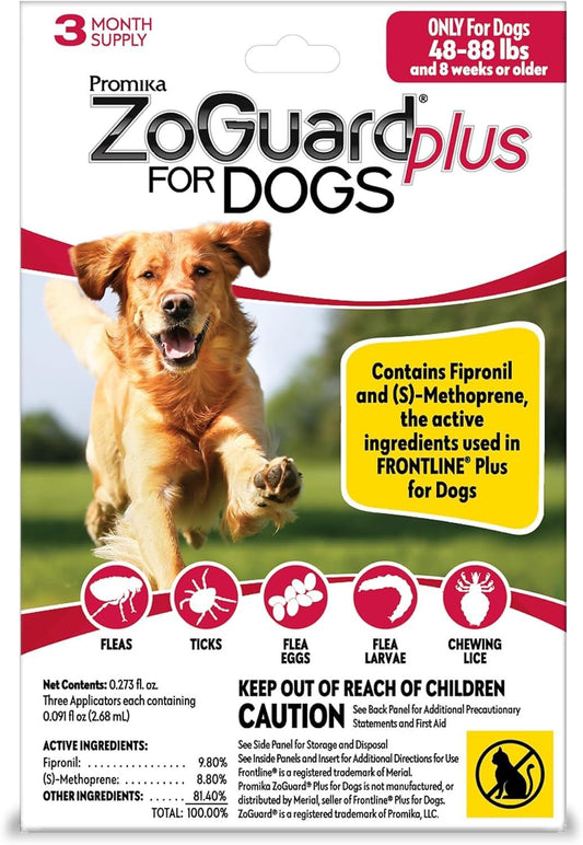 Promika ZoGuard Plus for Dogs (45-88 lbs) 3pk - Kwik Pets