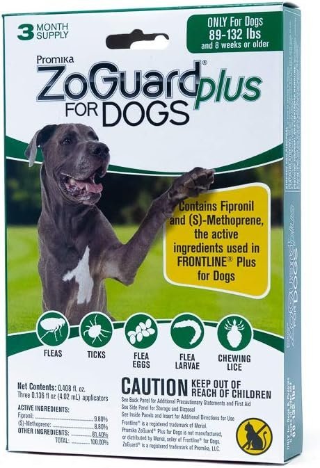 Promika ZoGuard Plus for Dogs (89-132 lbs) 3pk - Kwik Pets