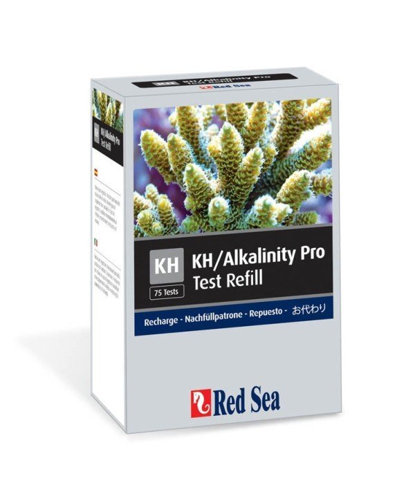 Red Sea KH/Alkalinity Pro Test Refill 75 tests - Kwik Pets