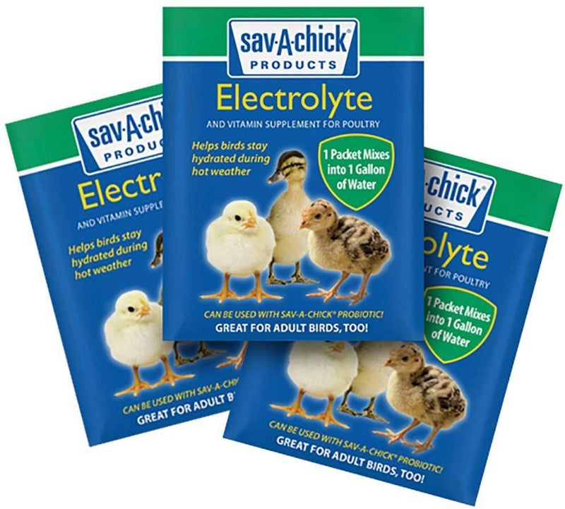 Sav-A-Chick Electrolyte & Vitamin Supplement - 0.25 oz - 3 pk - Kwik Pets