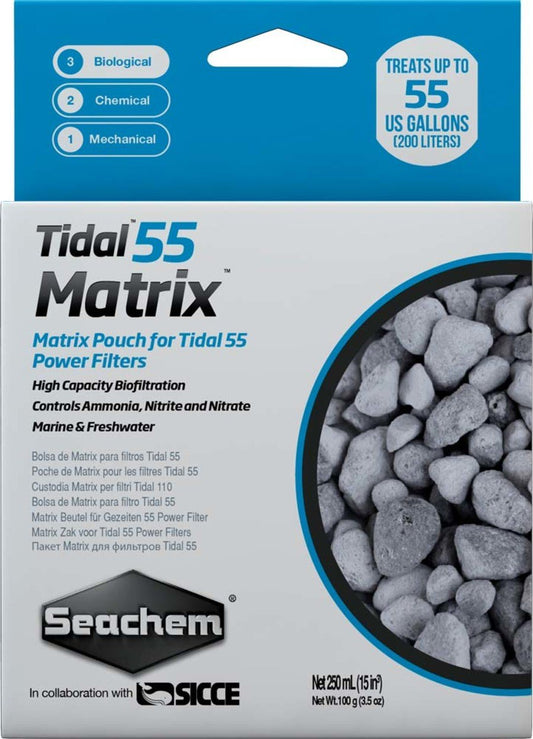 Seachem Laboratories Tidal Matrix Biological Media 250 ml - Kwik Pets