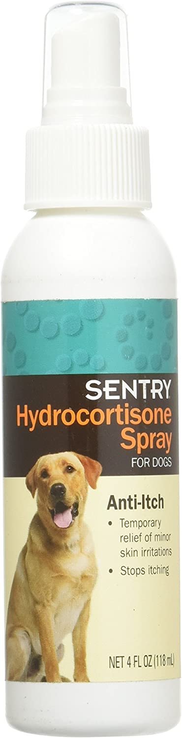 SENTRY Hydrocortisone Spray, Dog, 4oz - Kwik Pets