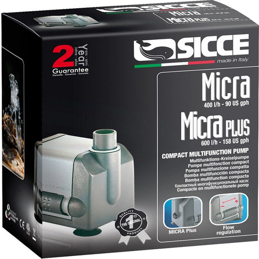 Sicce Micraplus Pump - 158 GPH - Kwik Pets