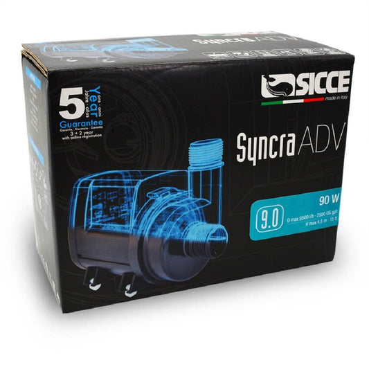 Sicce Syncra Adv 9.0 Return Pump - 2500 GPH - Kwik Pets