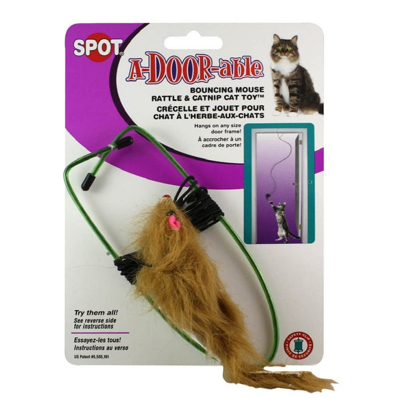SPOT A-Door-Able Bouncing Mouse Cat Toy - Kwik Pets