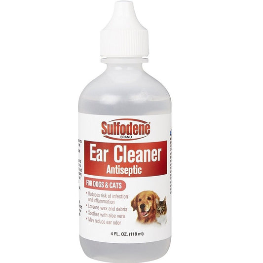 Sulfodene Ear Cleaner for Dogs & Cats 4 oz - Kwik Pets