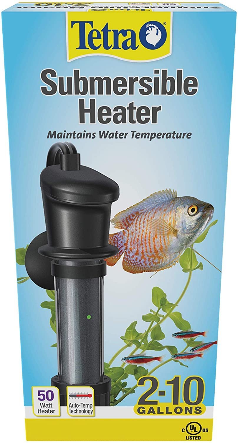 Tetra HT Submersible Aquarium Heater 50 W, 2-10 gal - Kwik Pets