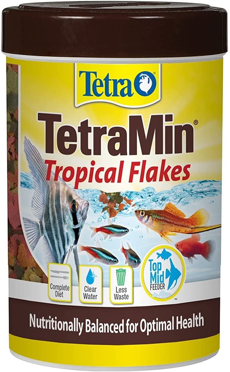 Tetra TetraMin Tropical Flakes Fish Food 3.53 oz - Kwik Pets