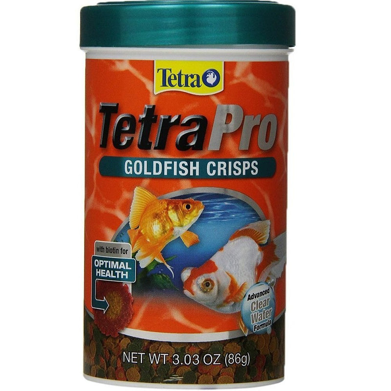 Tetra Tetrapro Goldfish Crisps Fish Food, 3.03 oz - Kwik Pets