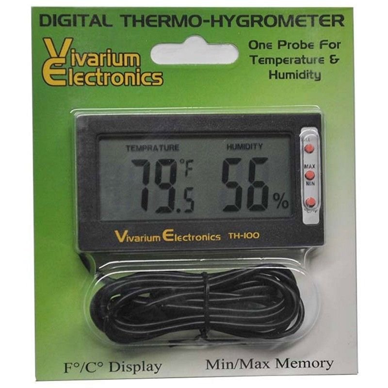 TH-100 Thermo/Hygrometer - Kwik Pets