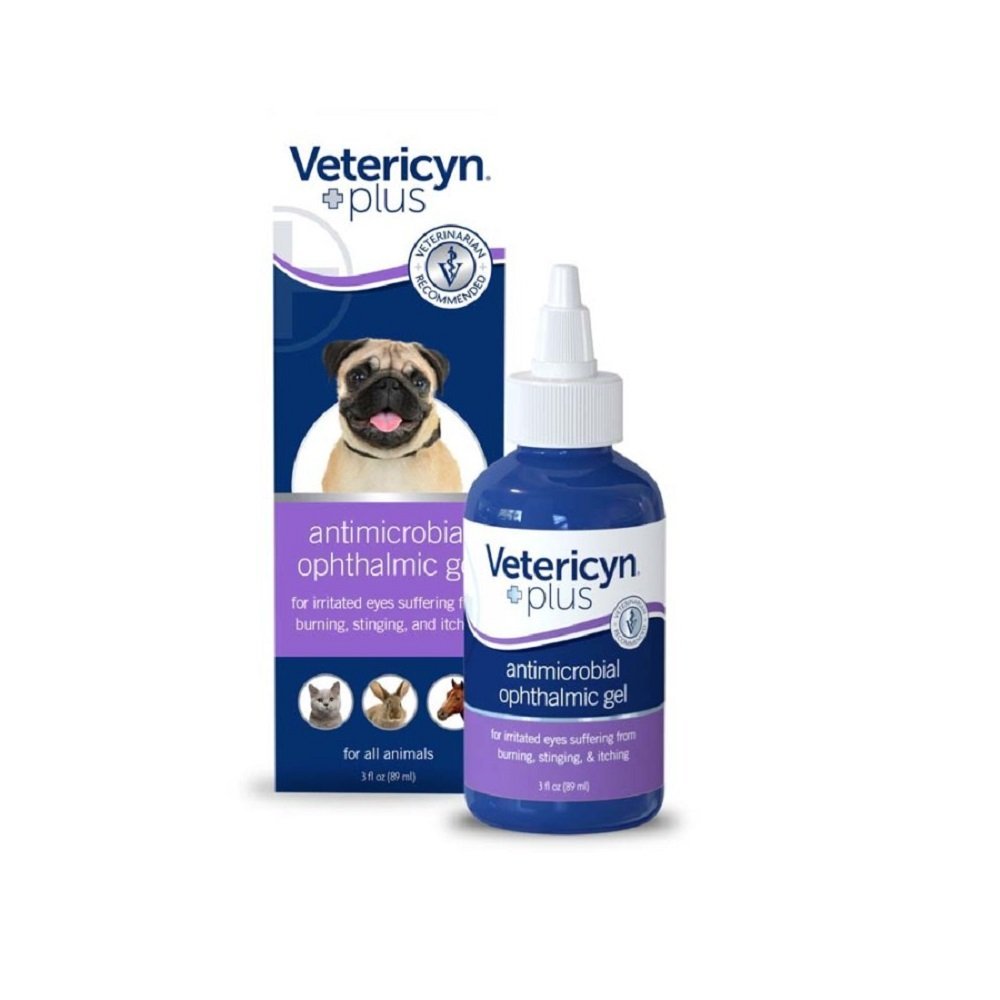 Vetericyn Plus Antimicrobial Ophthalmic Gel 3 oz - Kwik Pets