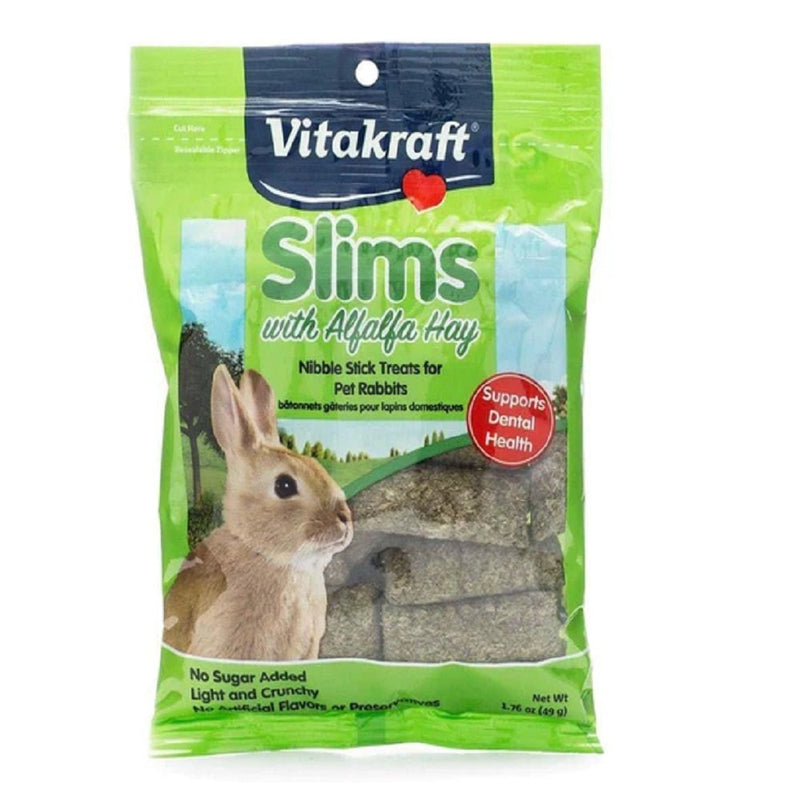Vitakraft Pet Rabbit Slims with Alfalfa 1.76 oz - Kwik Pets