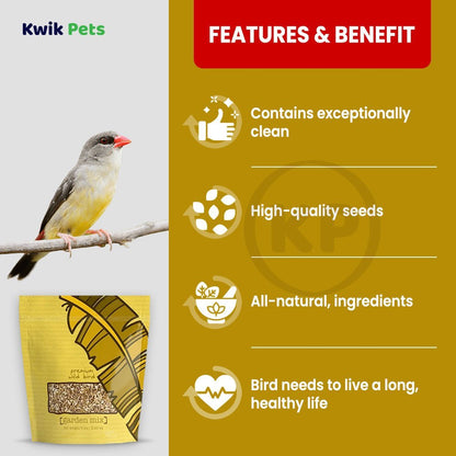 Volkman Seed Company Premium Wild Bird Garden Mix Bird Food, 5 lb - Kwik Pets