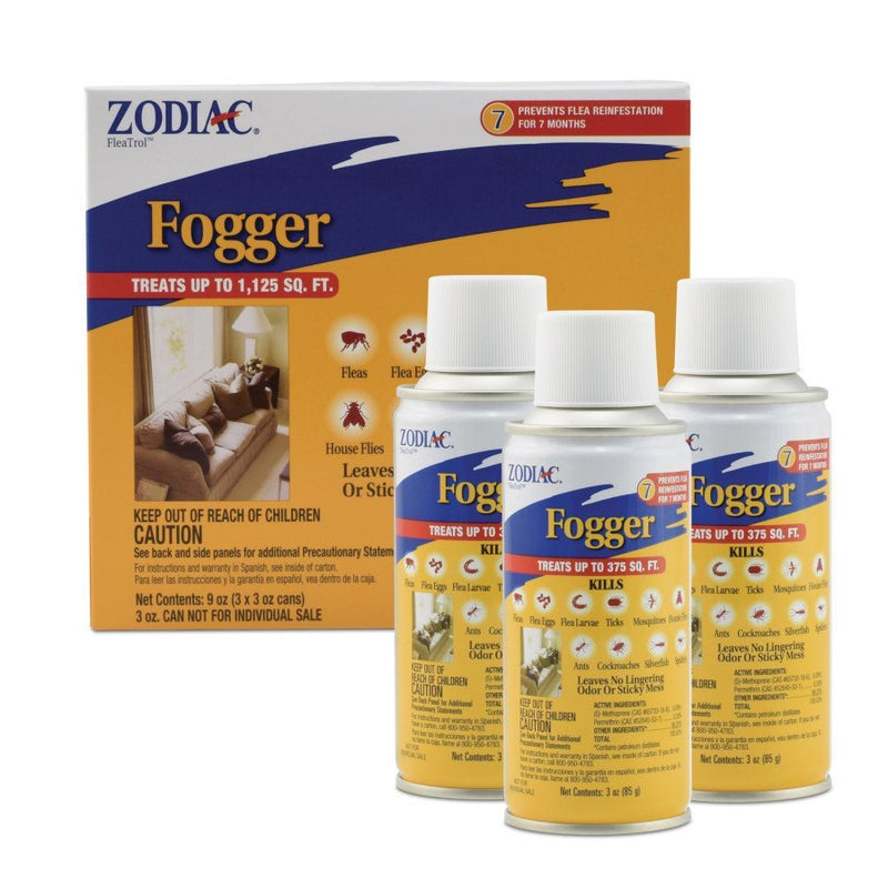 Zodiac Fogger 3 oz Cans, 3 pk - Kwik Pets